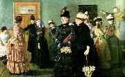Christian Krohg albertine i polislakarens vantrum painting